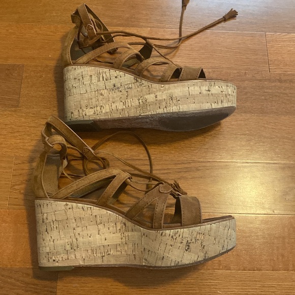 Frye - Heather Lace-up Gladiator sandal 8.5 - Picture 7 of 10